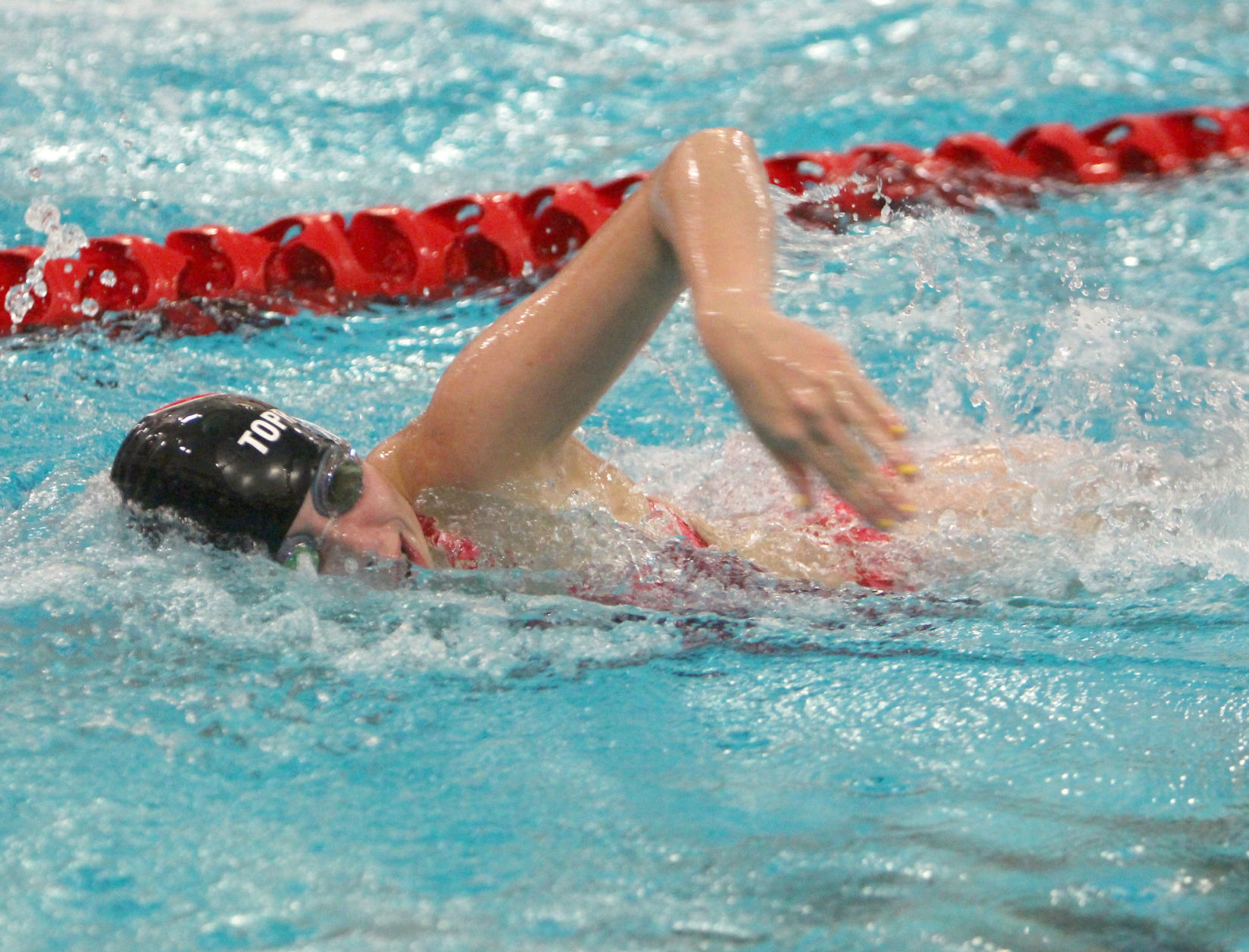 Hudson at Chi-Hi girls swimming 9-10-19